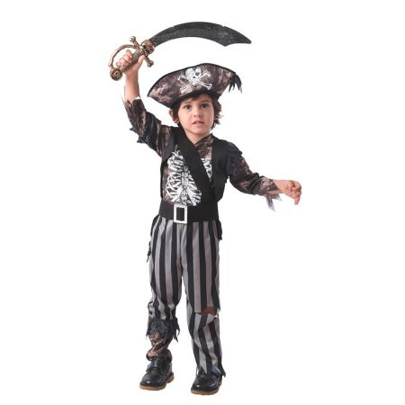 Déguisement Pirate Squelette enfant