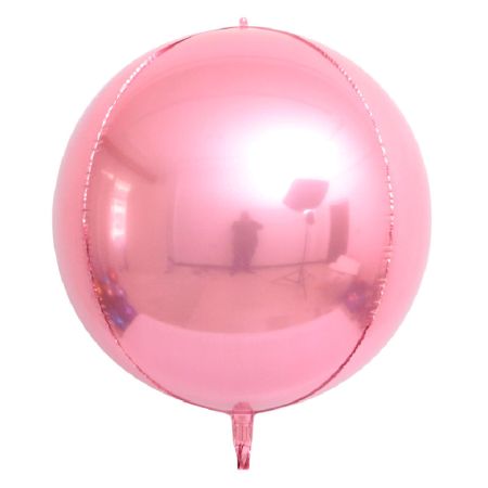 Ballon Orbz Sph&eacute;rique Rose