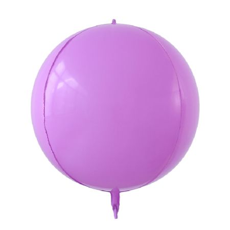 Ballon Orbz Sph&eacute;rique Lavande pastel