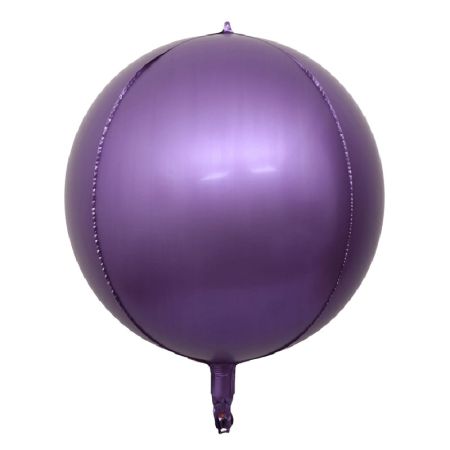 Ballon Orbz Sph&eacute;rique Purple Matte