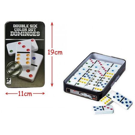 Domino Nacr&eacute; couleurs