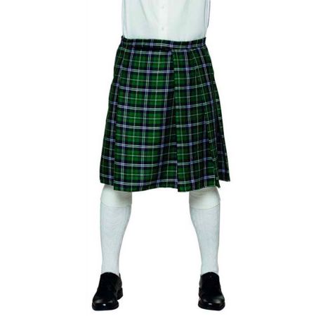 Kilt &eacute;cossais homme vert