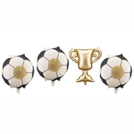 Ballon Alu Guirlande Th&egrave;me Foot