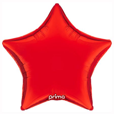 Ballon Mylar &eacute;toile Rouge (red) Prima