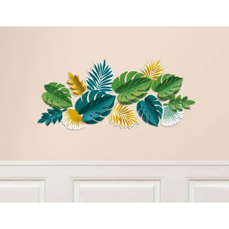 kit D&eacute;coration Feuilles Jungle