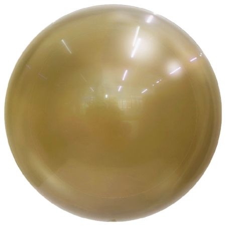Ballon Bubble Metallic Gold