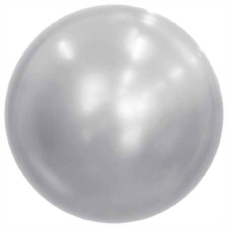 Ballon Bubble Metallic Silver
