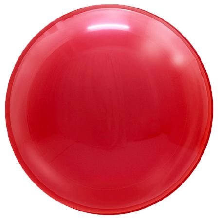 Ballon Bubble Metallic Rouge