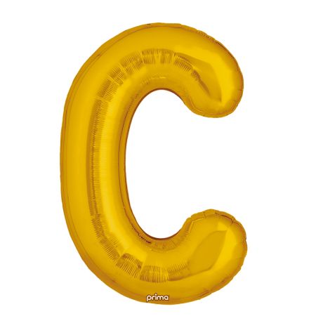 Ballon aluminium C Gold Prima par 2