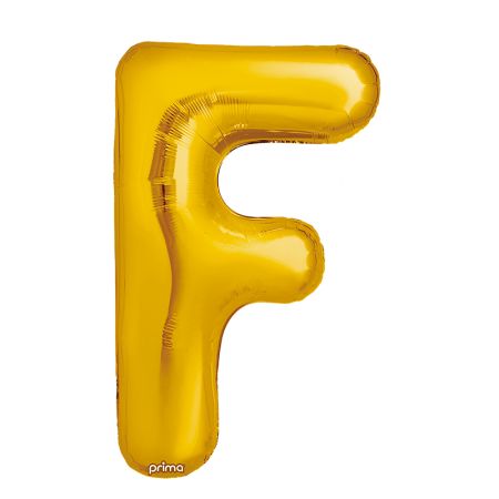 Ballon aluminium F Gold Prima par 2