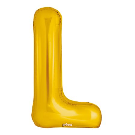 Ballon aluminium L Gold Prima par 2