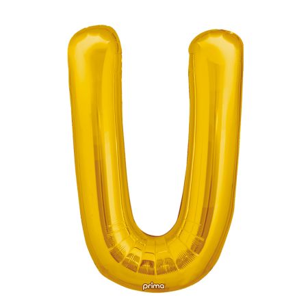Ballon aluminium U Gold Prima par 2