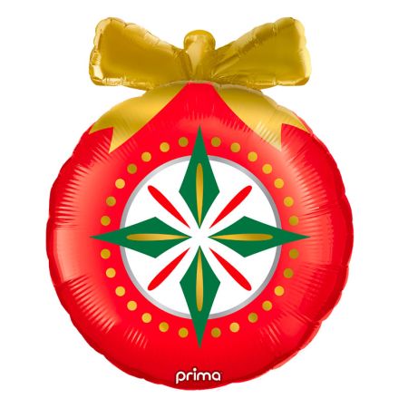 Ballon Mylar Boule de No&euml;l