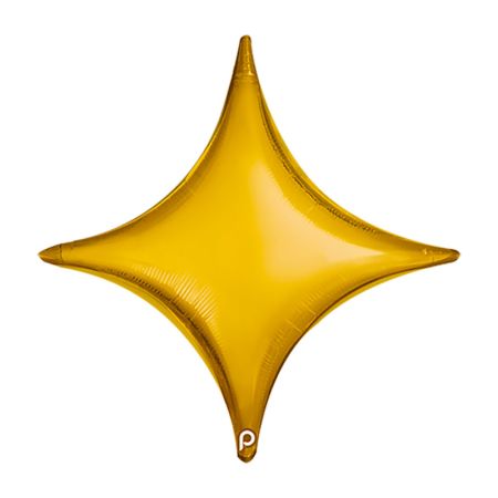 Ballon Mylar &eacute;toile design or (Starpoint) 18'' par 5