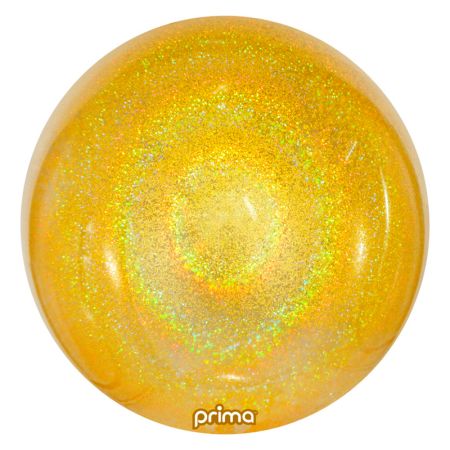 Ballon Prima Sph&egrave;re Gold Glitter