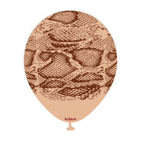 Ballon Latex Serpent Beige Kalisan