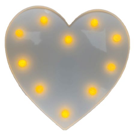 D&eacute;coration Coeur Led