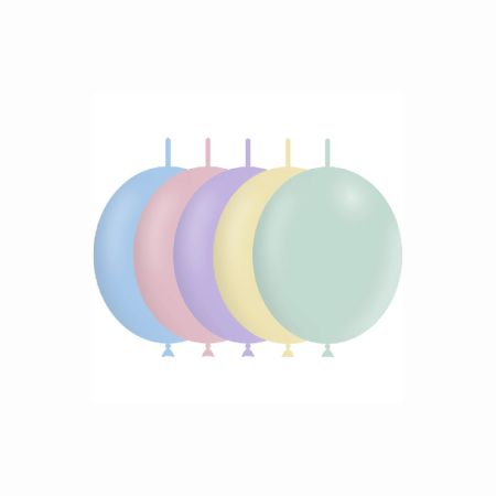 Ballon D&eacute;co Link 6'' Couleurs Pastel Matte