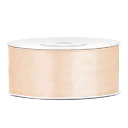 Ruban de Satin 25mm Ecru