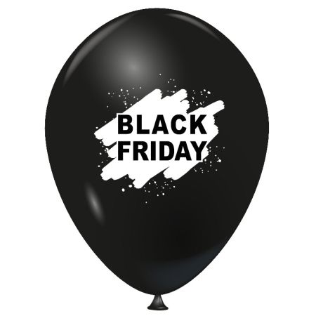Ballon Black Friday 25cm par 10