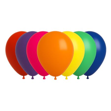 Ballon Gamme ABC Couleurs Standard 13cm par 25