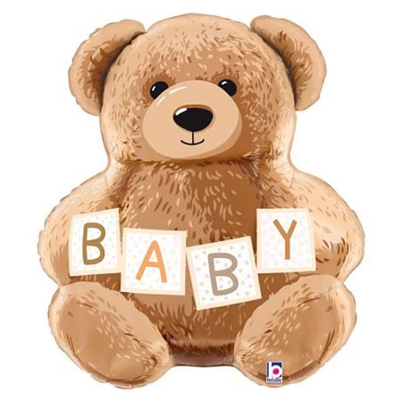 Ballon B&eacute;b&eacute; Ours en peluche