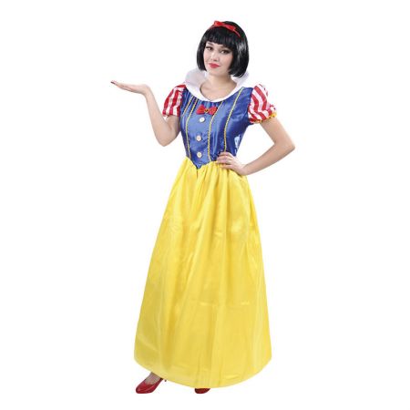 D&eacute;guisement Princesse jaune et bleue Adulte