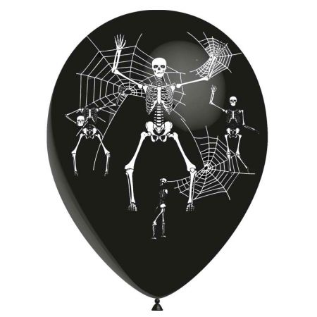 Ballon Halloween Squelettes