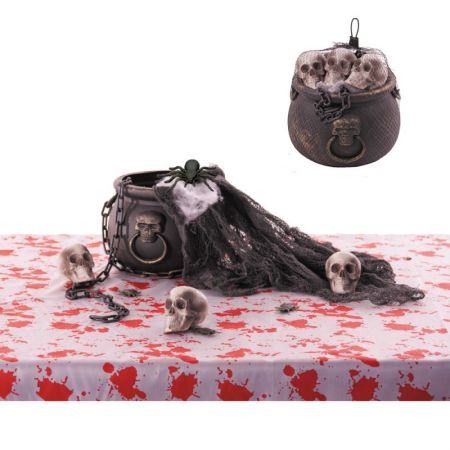 Set Chaudron et T&ecirc;tes de mort