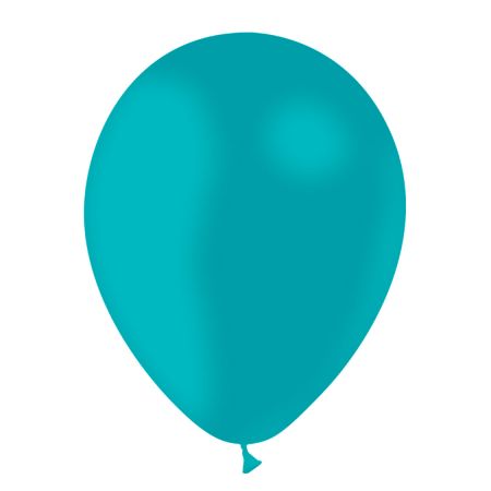 Ballon turquoise