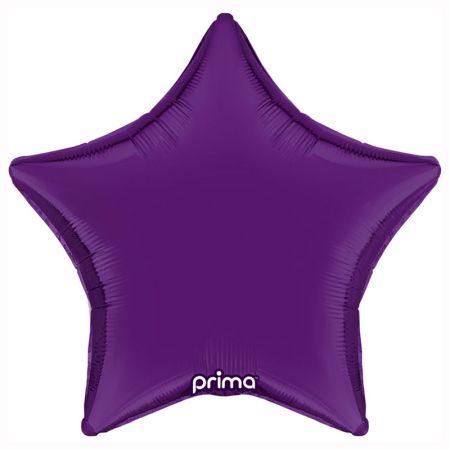 Ballon Mylar &eacute;toile violet (purple) Prima