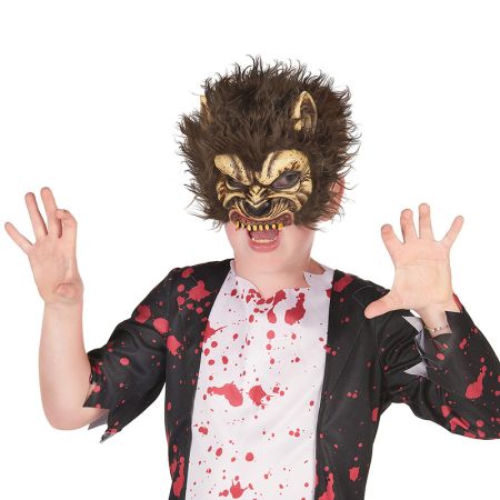Masque Loup Garou Latex Enfant