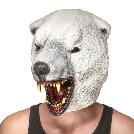 Masque Ours Polaire Latex