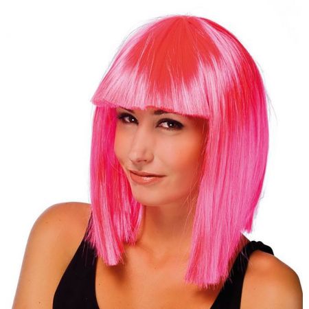 Perruque Star carr&eacute; (plusieurs coloris)