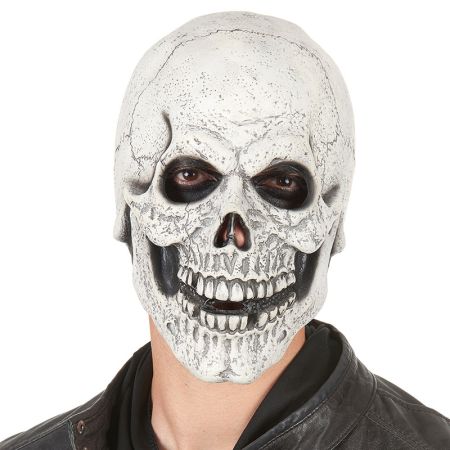 Masque Squelette moqueur Latex adulte