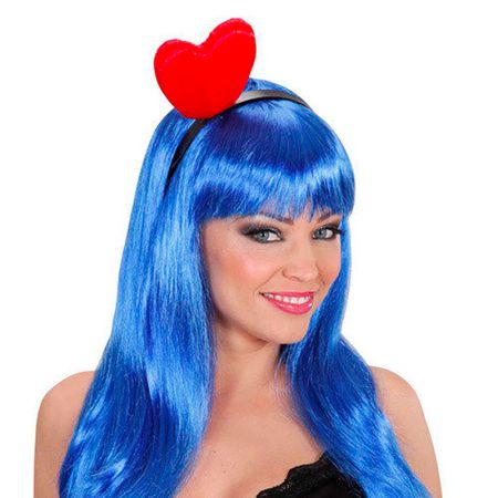 Serre t&ecirc;te Coeur rouge