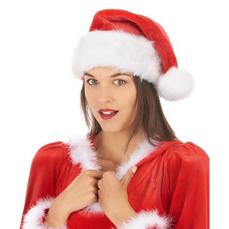 Bonnet de No&euml;l Fourrure adulte
