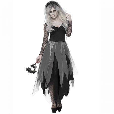 D&eacute;guisement Mari&eacute;e Gothique femme Halloween
