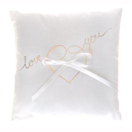 Coussin Carr&eacute; pour alliances