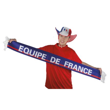 Echarpe tricolore "Allez la France"