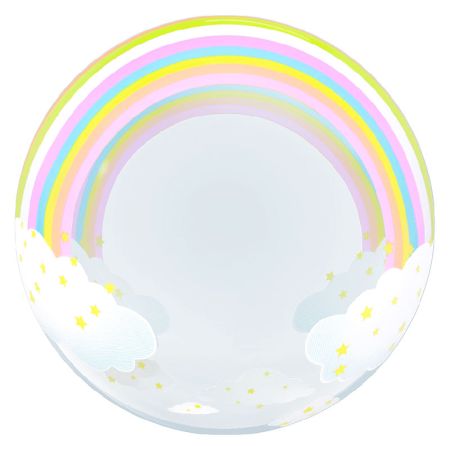 Ballon Bubble Nuage Arc en Ciel