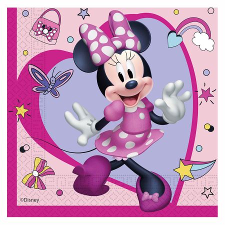 Serviette jetable Minnie Pastel