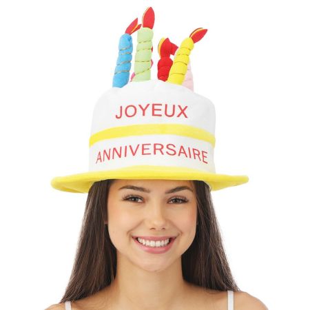 Chapeau Anniversaire Adulte