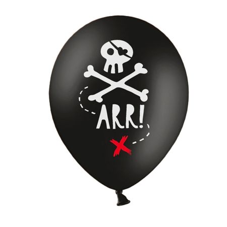 Ballon T&ecirc;te de mort Pirate