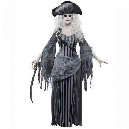Déguisement Lady Pirate Grise Halloween