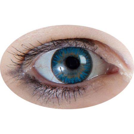 Lentilles de contact fantaisie Iris bleu