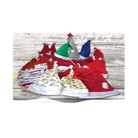 Lot 60 Bonnets de No&euml;l