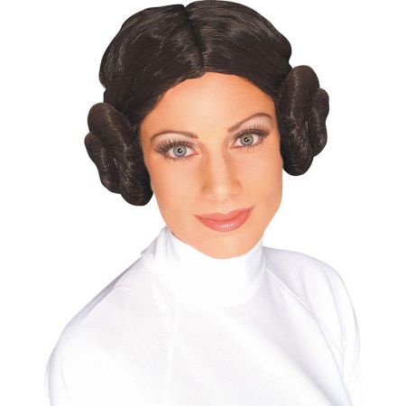 Perruque Princesse Leia (Star Wars) femme