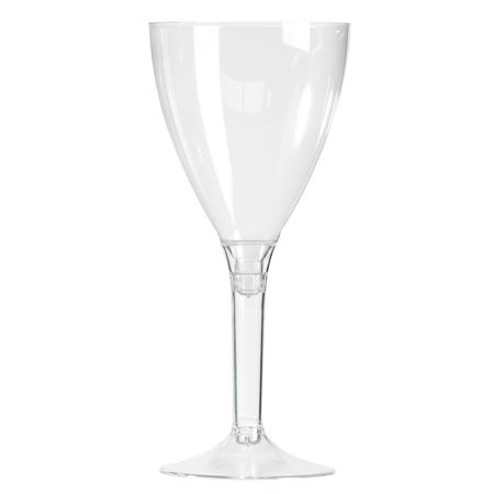 Verre &agrave; vin pied  par 10 (diff&eacute;rents coloris)