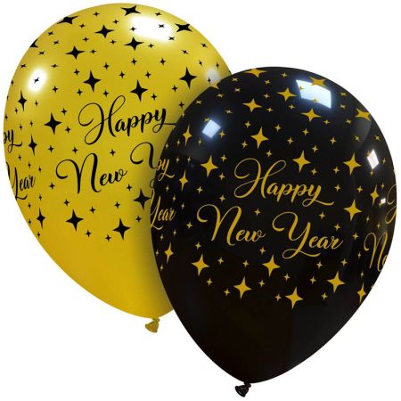 Ballons Happy New Year Sparkle